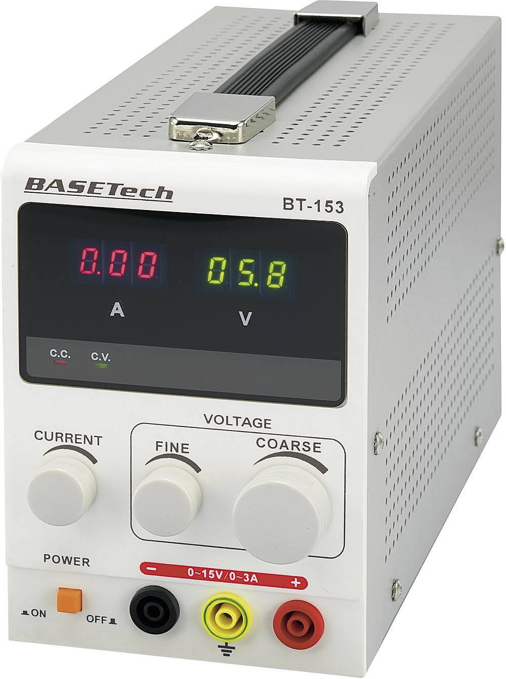 B-Ware Basetech Bt 153 Labornetzgerät Netzteil Labornetzteil Einstellbar 0 15 V/Dc