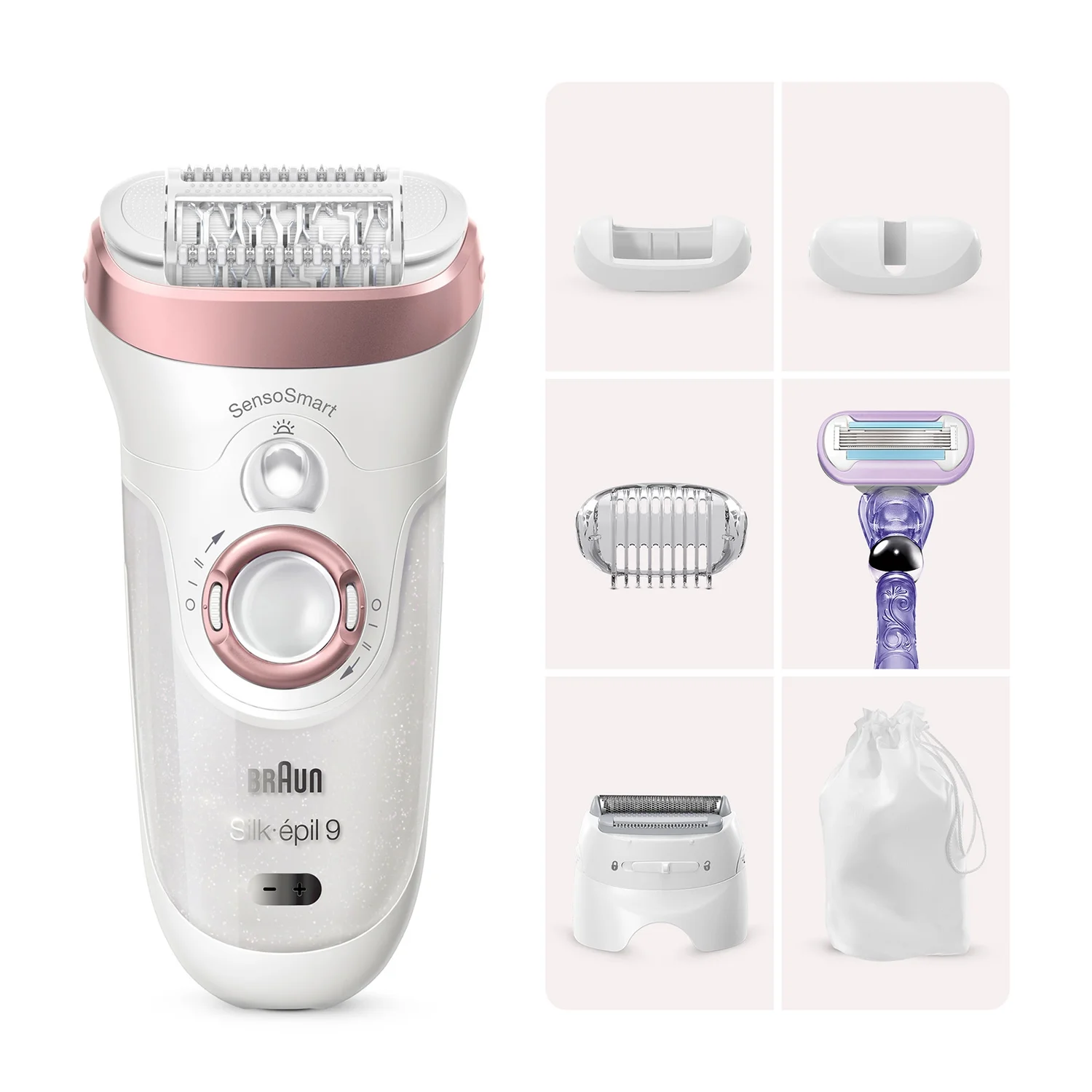 B-Ware Braun Silk épil 9 9 870 – Epilierer Für Frauen Für Eine Langanhaltende Haarentfe