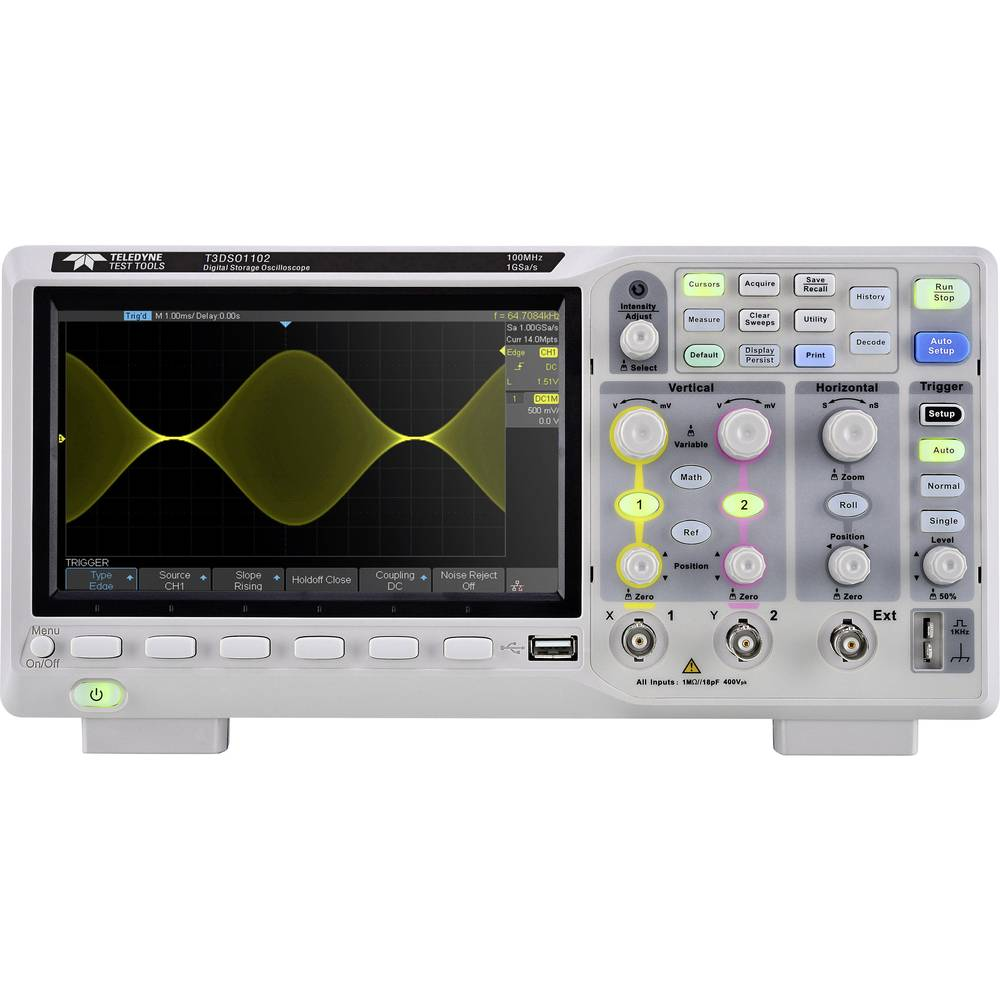 B-Ware Teledyne Le Croy T3 Dso1102 Digital Oszilloskop 100 M Hz 1 G Sa/S 14 Mpts 8 Bit