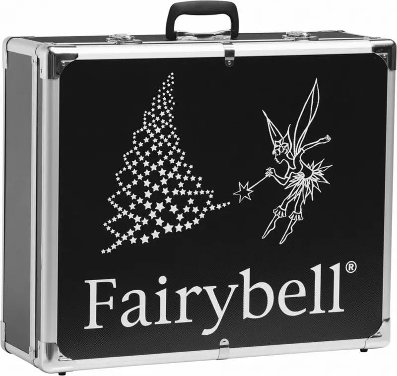 B-Ware Fairybell Flight Case Koffer Robuste Transportbox Weihnachtsbaum Weiß Kunststoff
