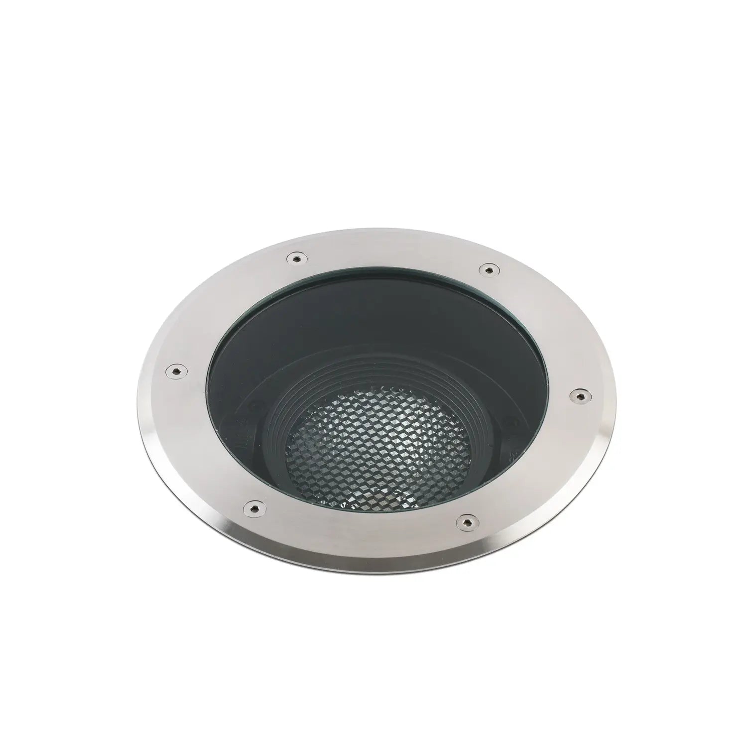 B-Ware Faro Barcelona Led Einbauleuchte Deckeneinbaustrahler Edelstahl Alu 26cm 10°