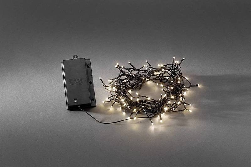 B-Ware Konstsmide Micro Lichterkette Lichter Außen Batteriebetrieben 480 Led Warmweiß