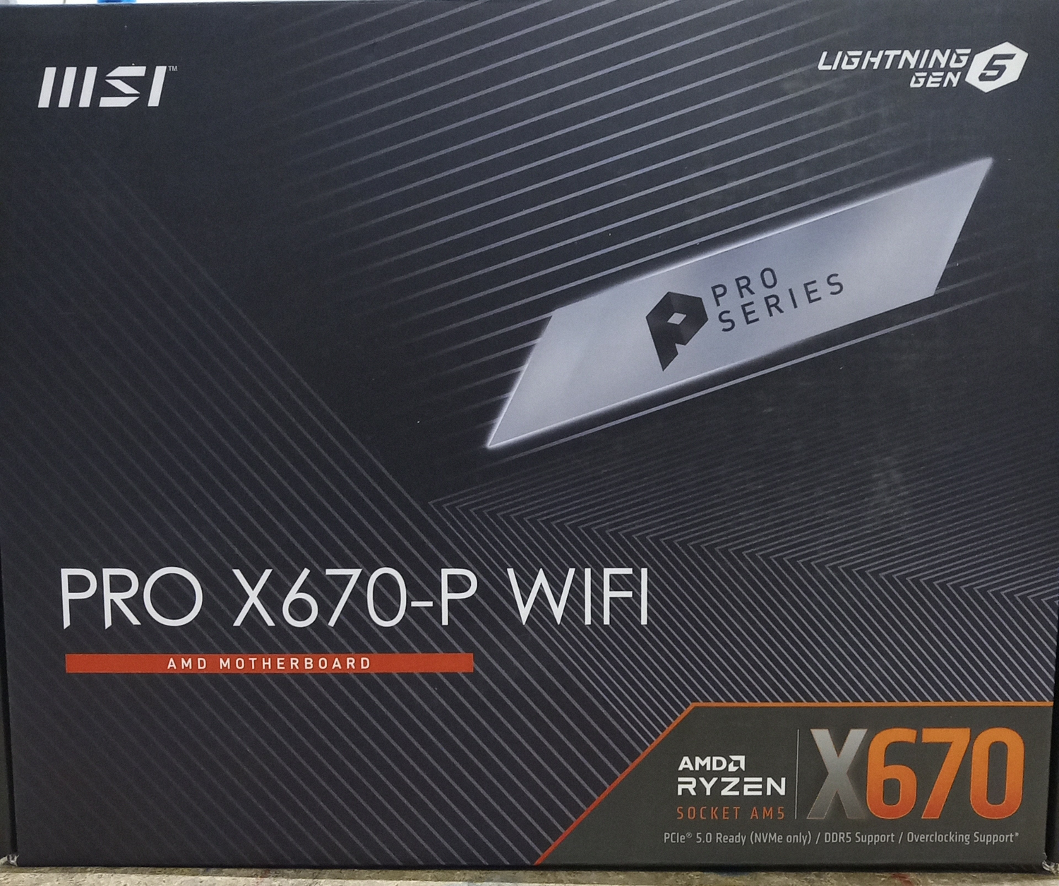 B-Ware Msi Pro X670 P Wi Fi Ddr5 Mainboard Motherboard Sockel Am5 Computer Pc Teile