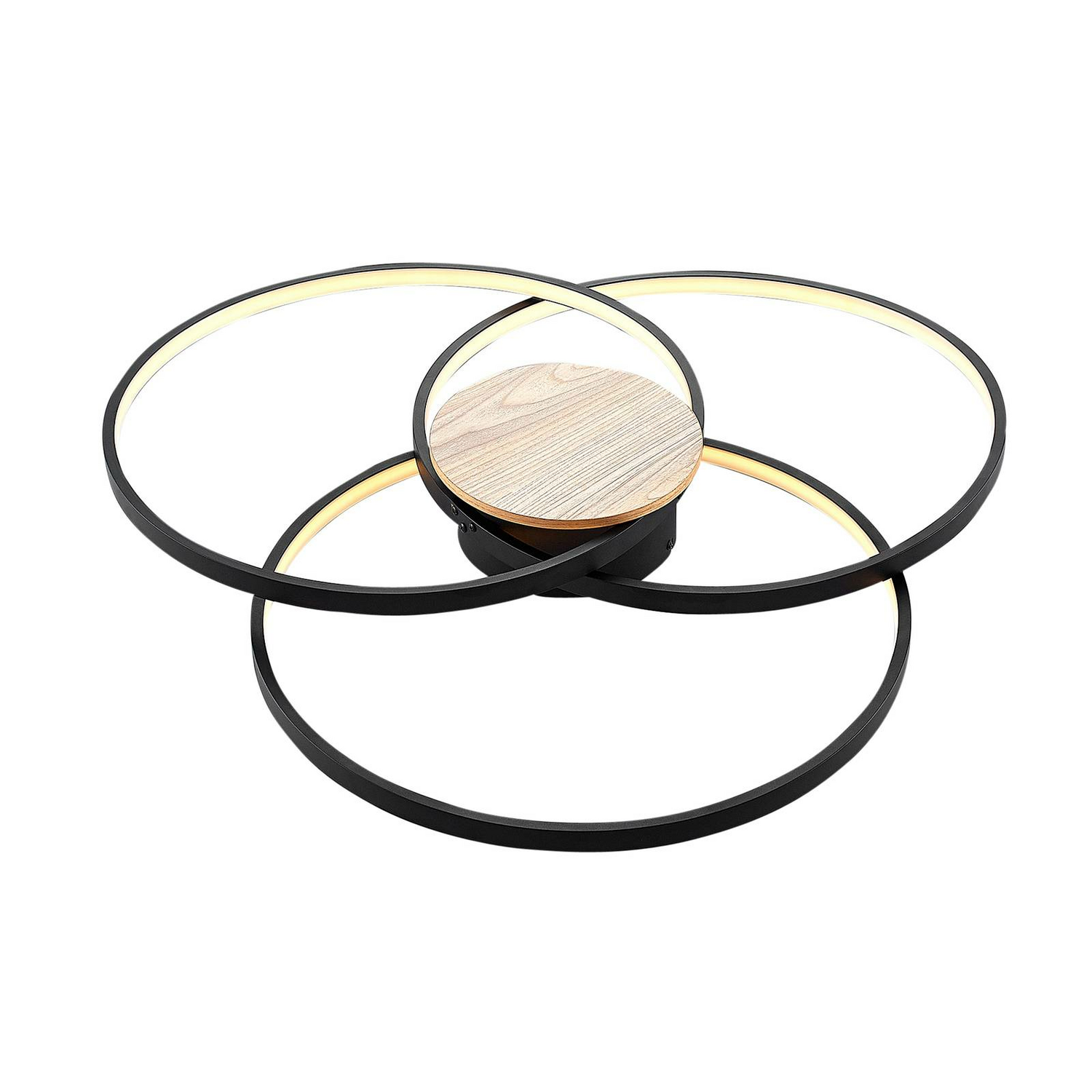 B-Ware Lindby Riley Led Deckenlampe Deckenlampe Lampe Leuchte Dimmbar Alu 40 W Schw850