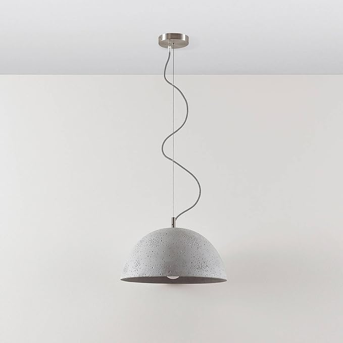 B-Ware Lindby Pendelleuchte Jelin Deckenlampe Hängeleuchte Deckenleuchte Lampe Grau E27