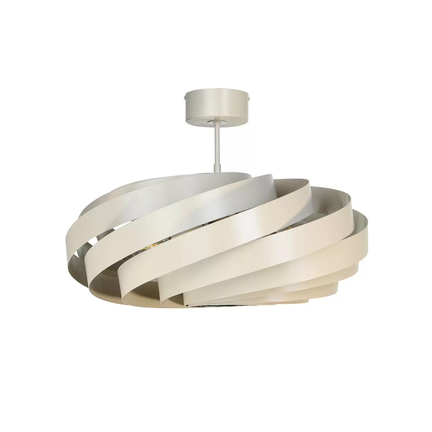 B-Ware Euluna Deckenleuchte Vento Deckenlampe Deckenlicht Leuchte Lampe Beige ø 60904