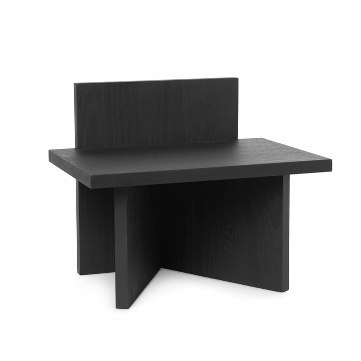 B-Ware Ferm Living Oblique Hocker/ Ablage Tisch Beistelltisch Wohnzimmertisch Sofatisch