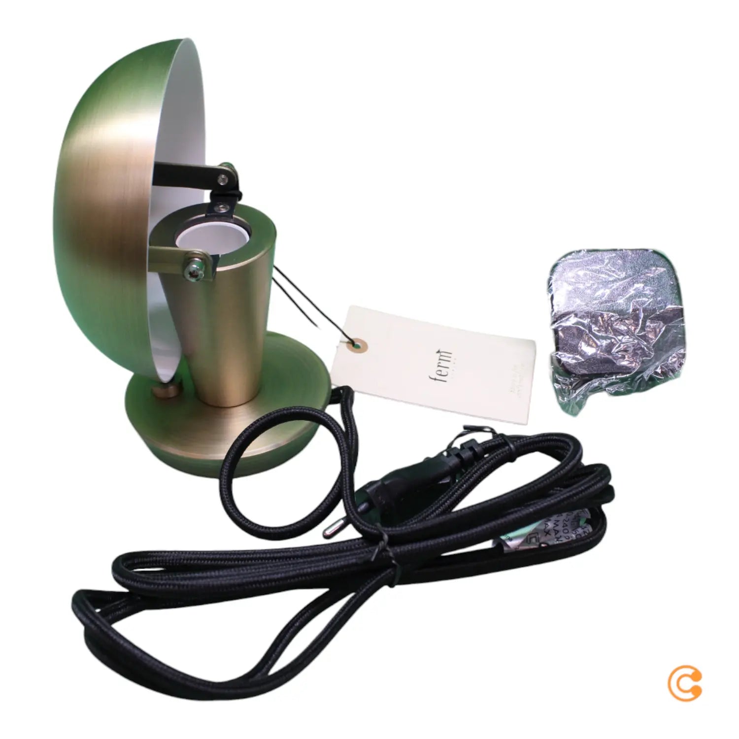 B-Ware Ferm Living Tischleuchte Lampe Tiny Messing 14 Cm Eisen Leselampe Lampe Leuchte