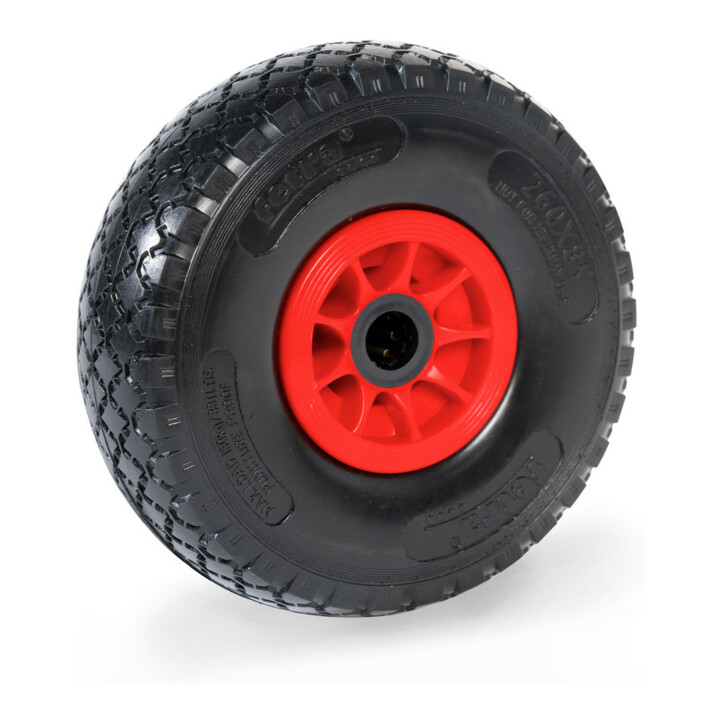 B-Ware Fetra Rad Pu Rolle Transportrolle 260 X 85 Mm Geschäumtes Ersatzrad