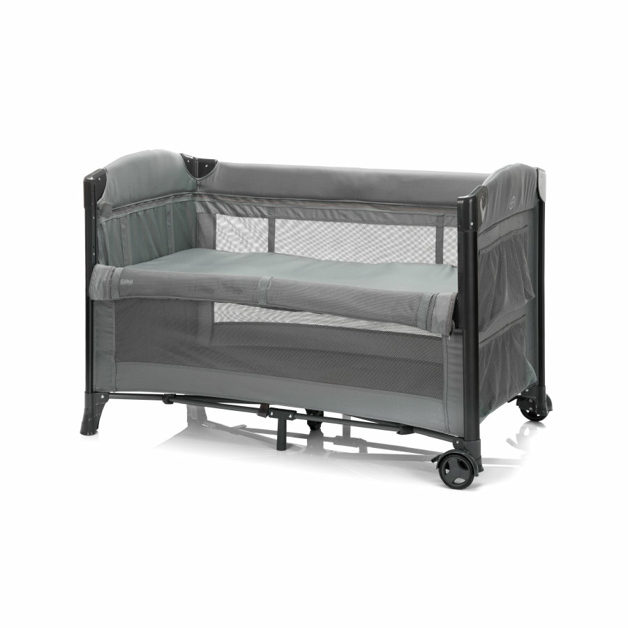 B-Ware Fillikid Reisebett Zürich Beistellbett Babybett Bett Bettchen Kinderbett Grau