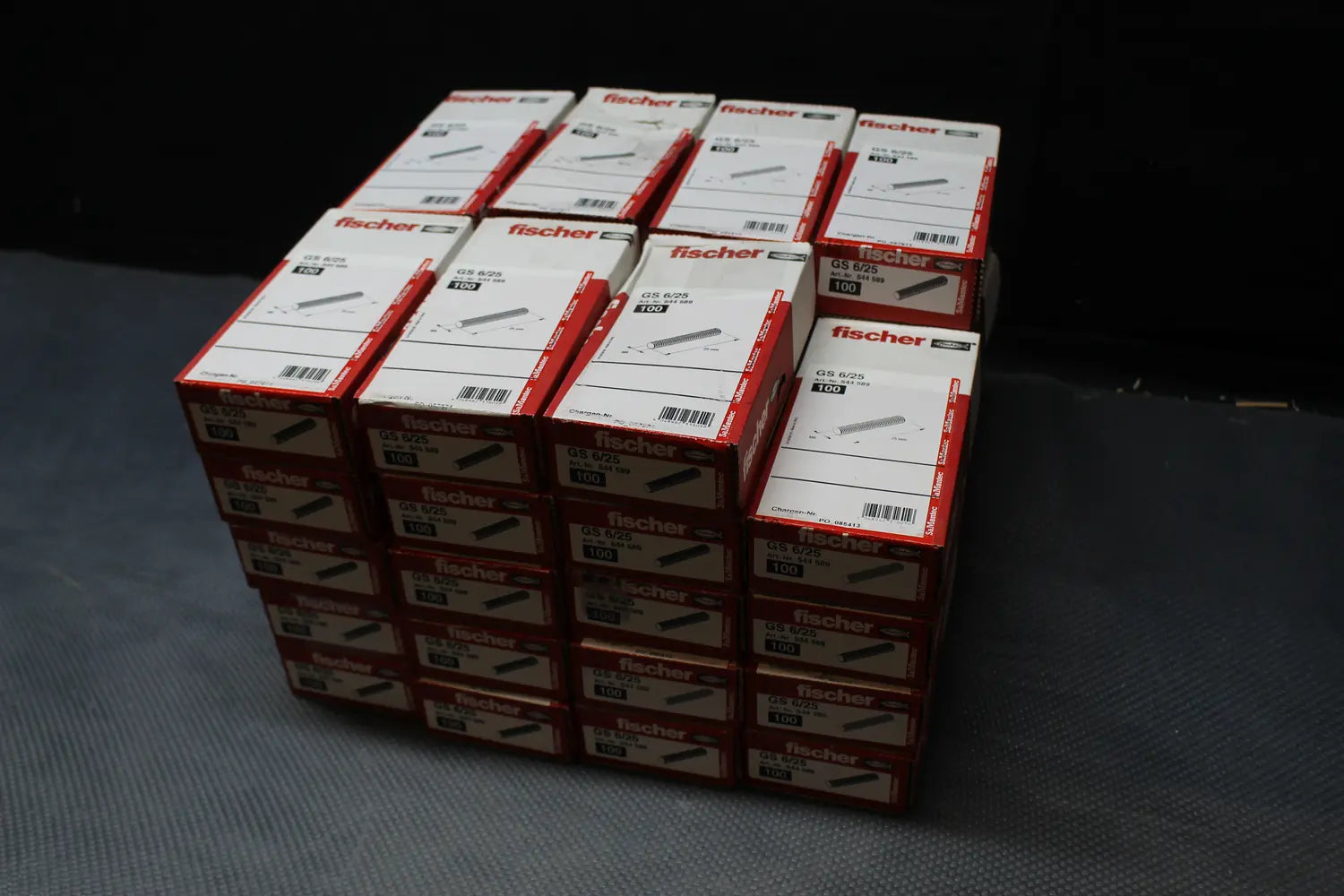 B-Ware Fischer Gewindestift Stiftschraube Gs 6/25 544589 Verbindungselement 39 Sets