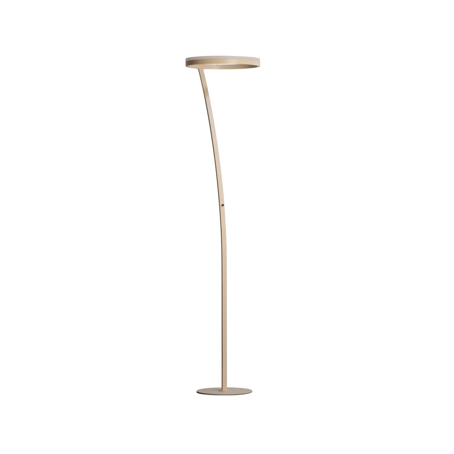 B-Ware Fischer Honsel Stehlampe Stehleuchte Led Sirko Sand Metall Cct Dimmer 177 Cm