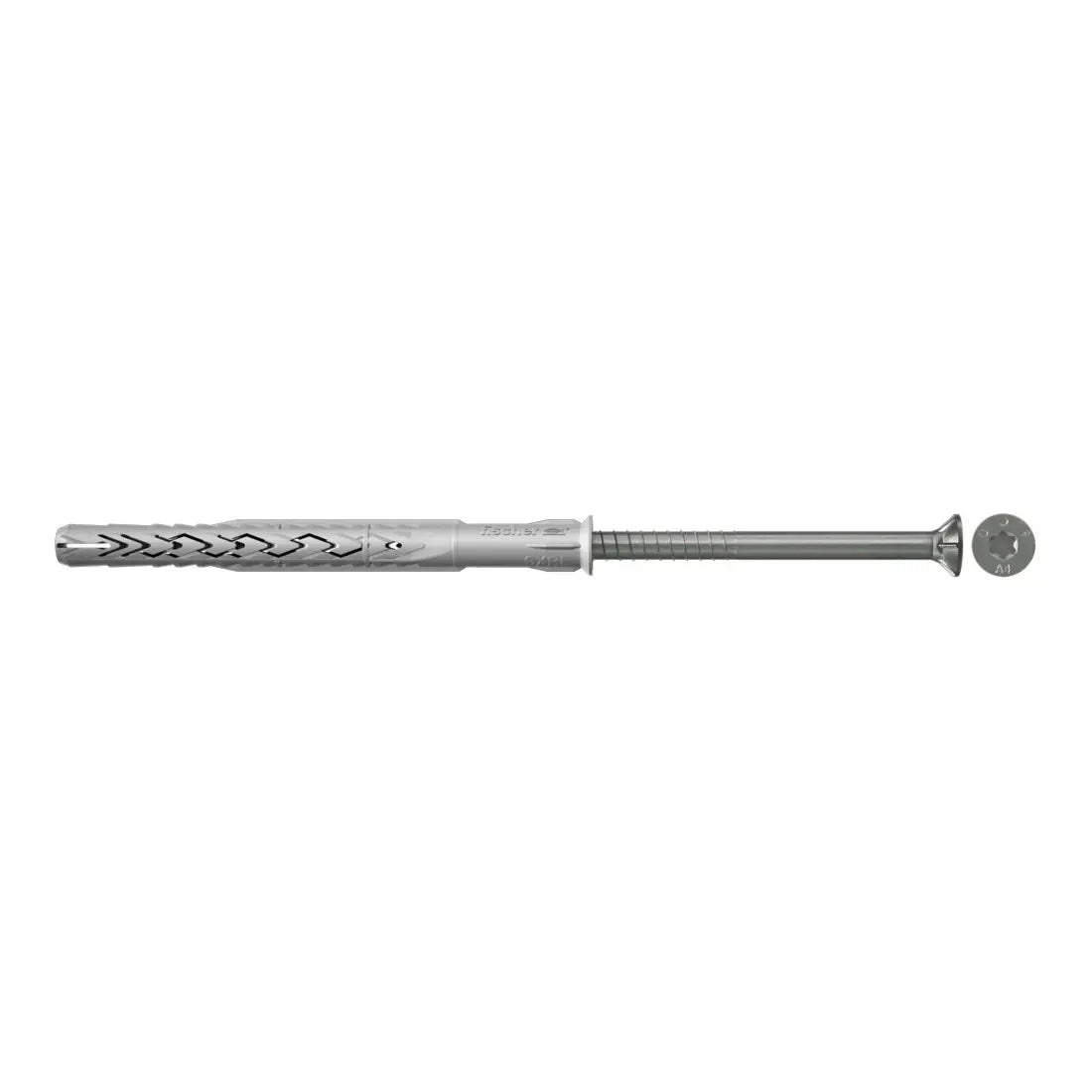 B-Ware Fischer Langschaftdübel Spreizdübel Sxrl Schraube Senkkopf 10x230 T A4 50 Stück
