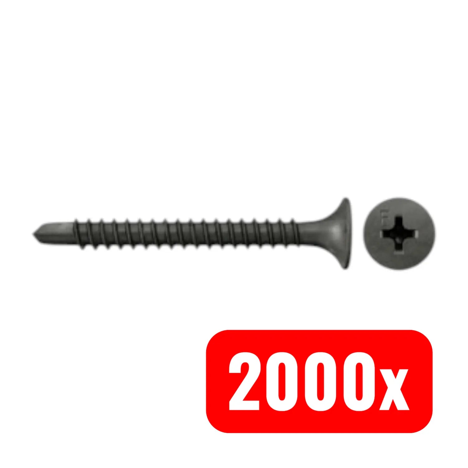 B-Ware Fischer Schnellbauschraube Trockenbau 3,5x35 Trompetenkopf Fg+Bs Ph 2000 Stück