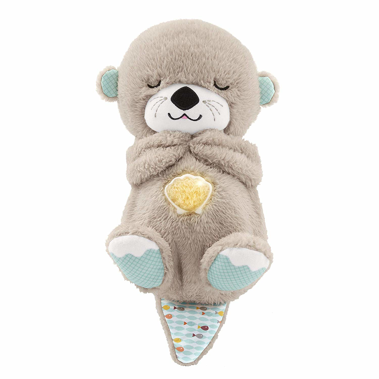 B-Ware Fisher Price Soothe 'N Snuggle Otter Spieluhr Licht Spielzeug Kinderspielzeug
