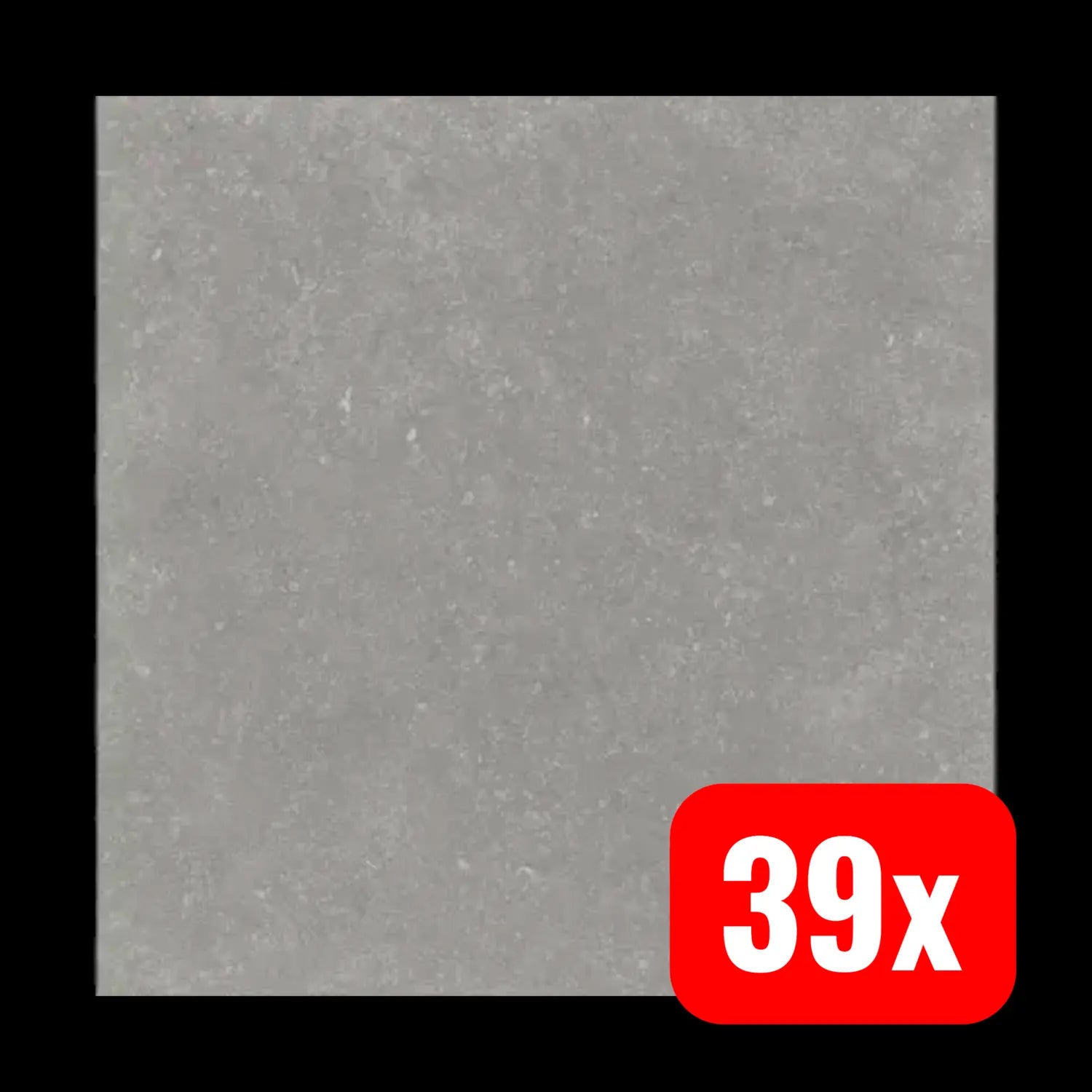 B-Ware Platte Fliese Terrassenplatte Feinsteinzeug 60 Cm Grau 39 Stück Siehe Text/Foto
