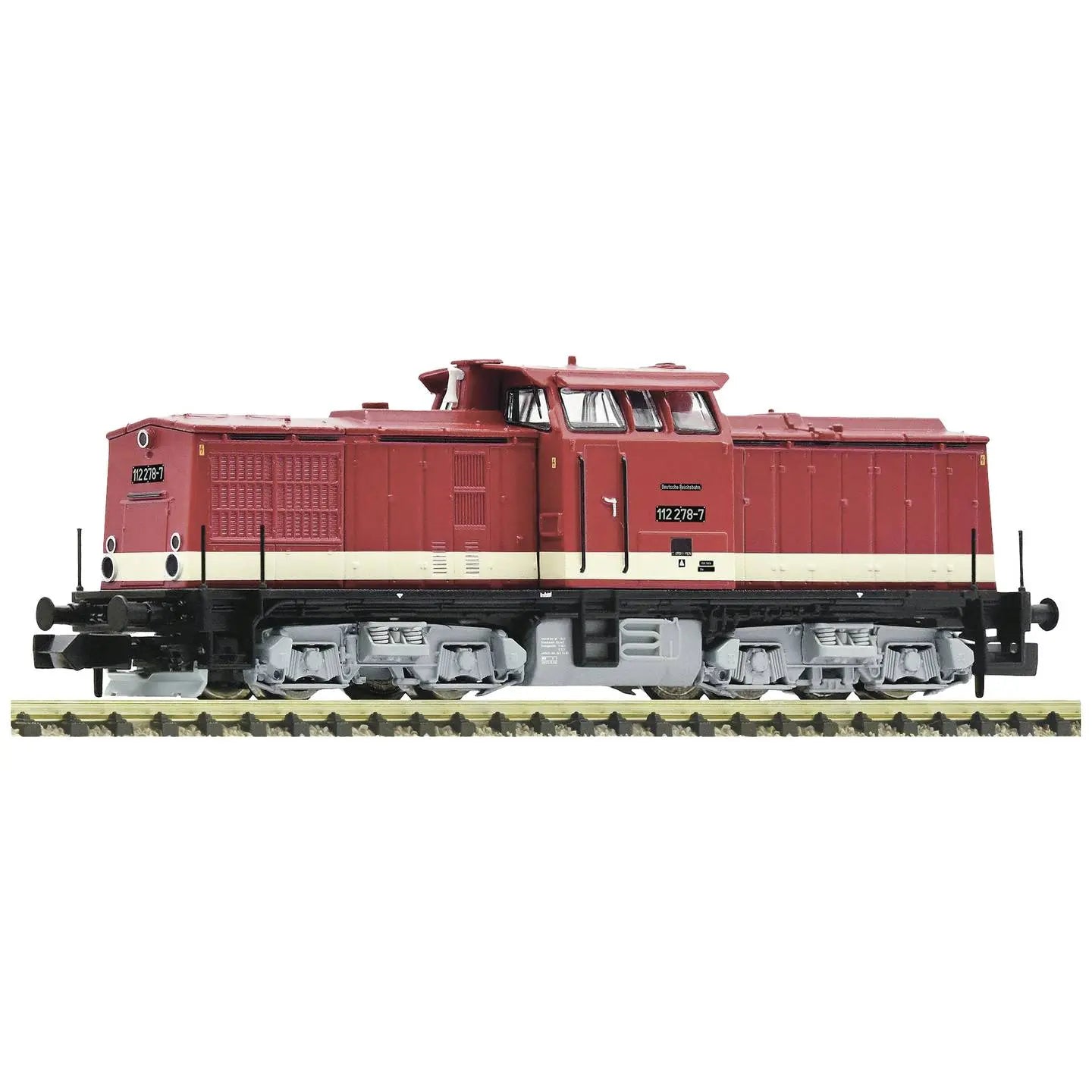 B-Ware Fleischmann N Fl Diesellok Lokomotive Dr Baureihe 112 Dcc Bordeauxrot Digital