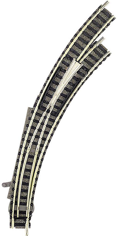 B-Ware Fleischmann N Piccolo (Mit Bettung) 9169 Bogenweiche Rechts 45 ° 356.5 Mm 420 Mm