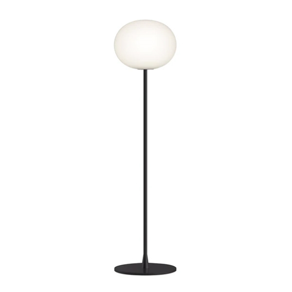 B-Ware Flos Glo Ball F 1 Stehleuchte Standleuchte Stehlampe Leselampe E27 Schwarz Matt