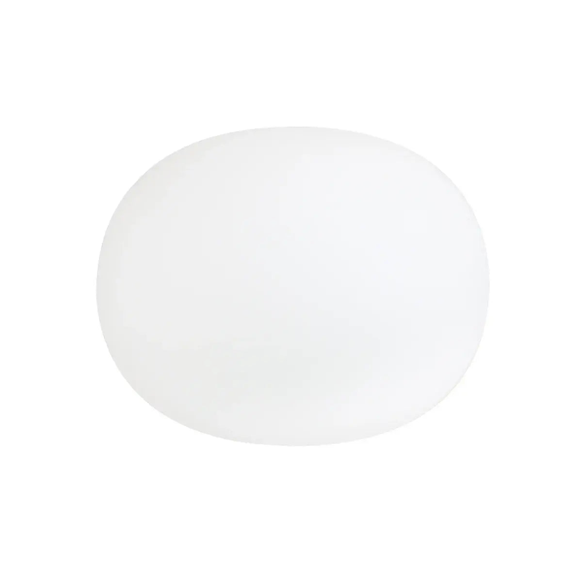 B-Ware Flos Wandleuchte Lampe Glo Ball Glas Weiß E27 Mundgeblasen 33cm