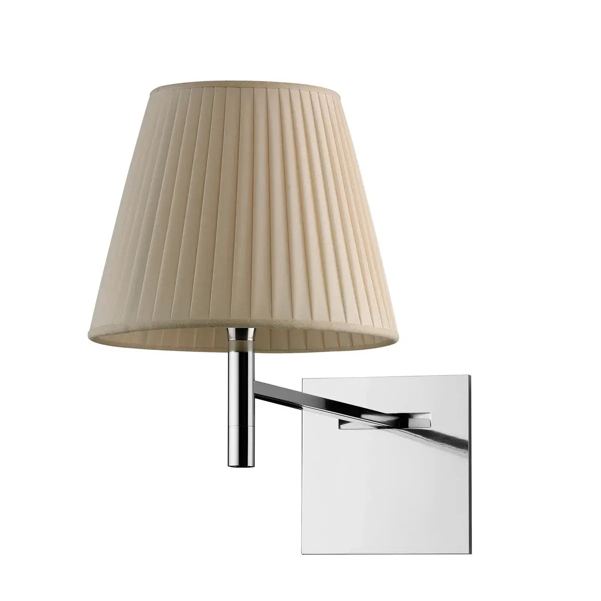 B-Ware Flos Wandleuchte Wandlampe K Tribe Bronze Fabric Leuchte Lampe E27 Höhe 35 Cm