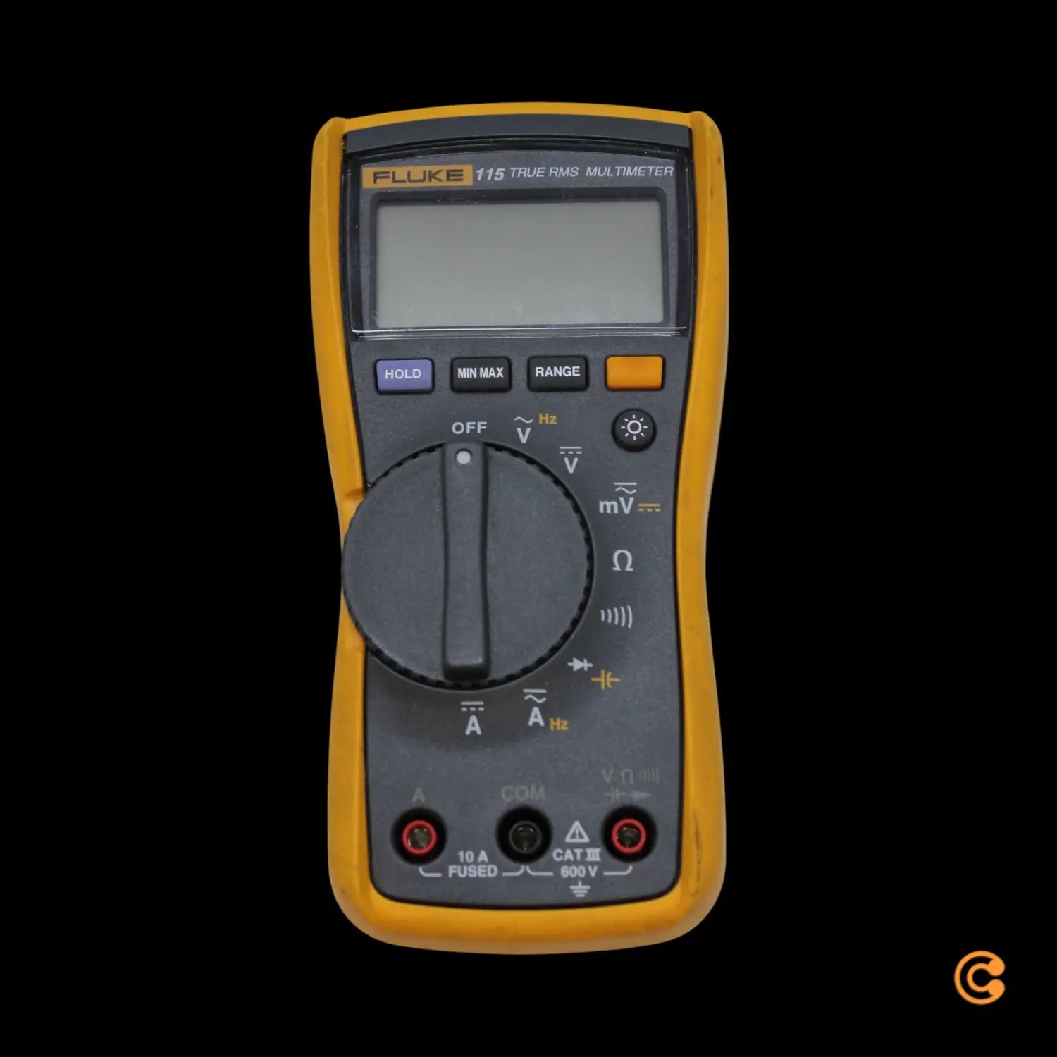 C-Ware Fluke Multimeter Messgerät Digital Trms Dmm Handgerät Batterie Siehe Text/Foto