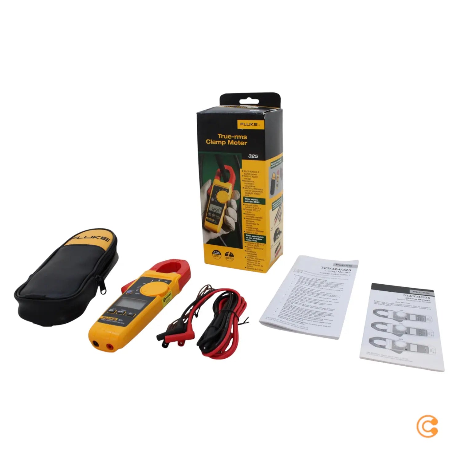 B-Ware Fluke Stromzange Multimeter Digital Iso Kalibriert Cat Iii 600 V Cat Iv 300 V