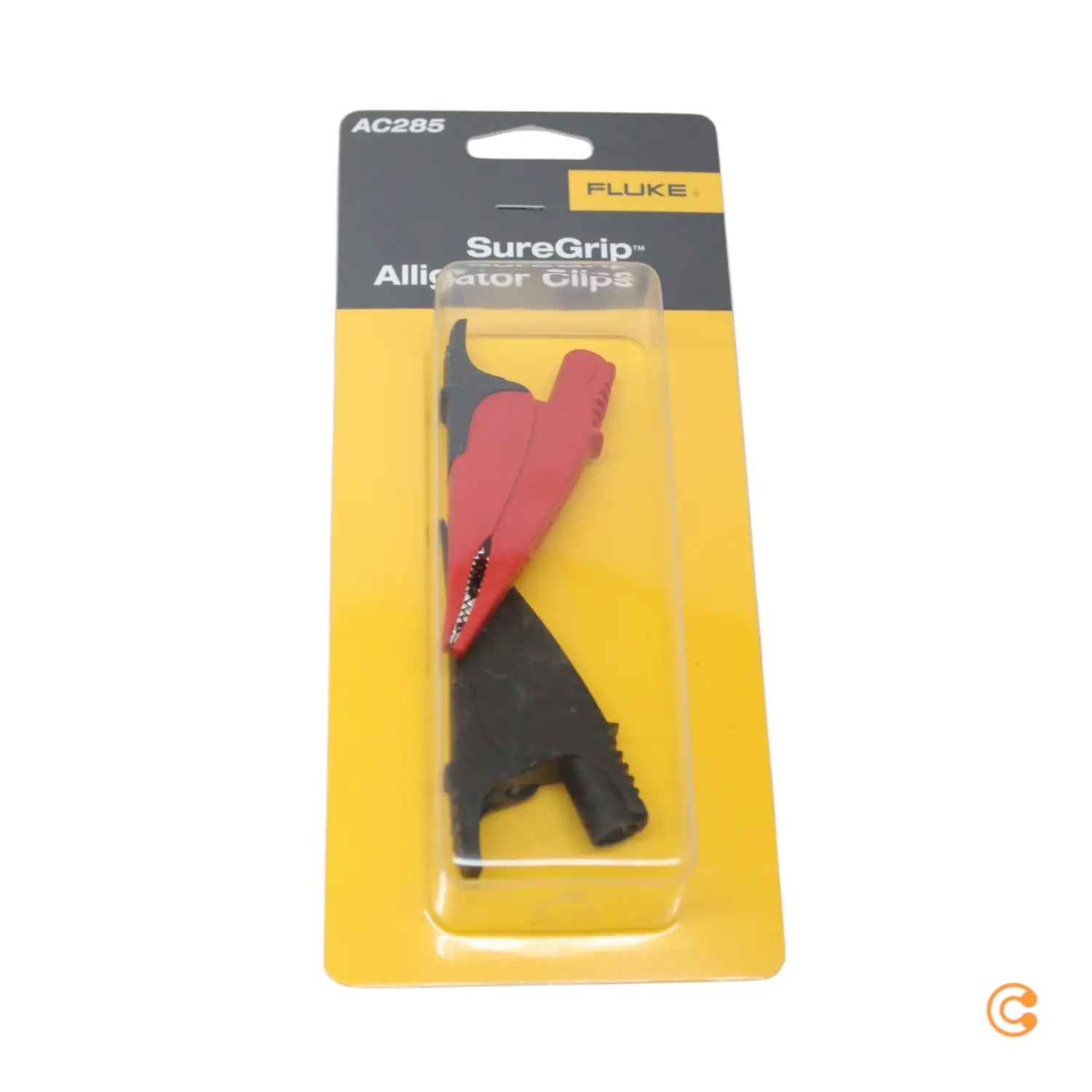 B-Ware Fluke Krokoklemmen Satz Krokodilklemmen Sure Grip Großes Paar Rot Schwarz