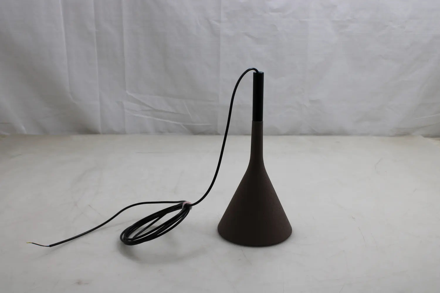 B-Ware Foscarini Pendelleuchte Hängeleuchte Aplomb Beton Braun Lampe Gu10 Led Leuchte