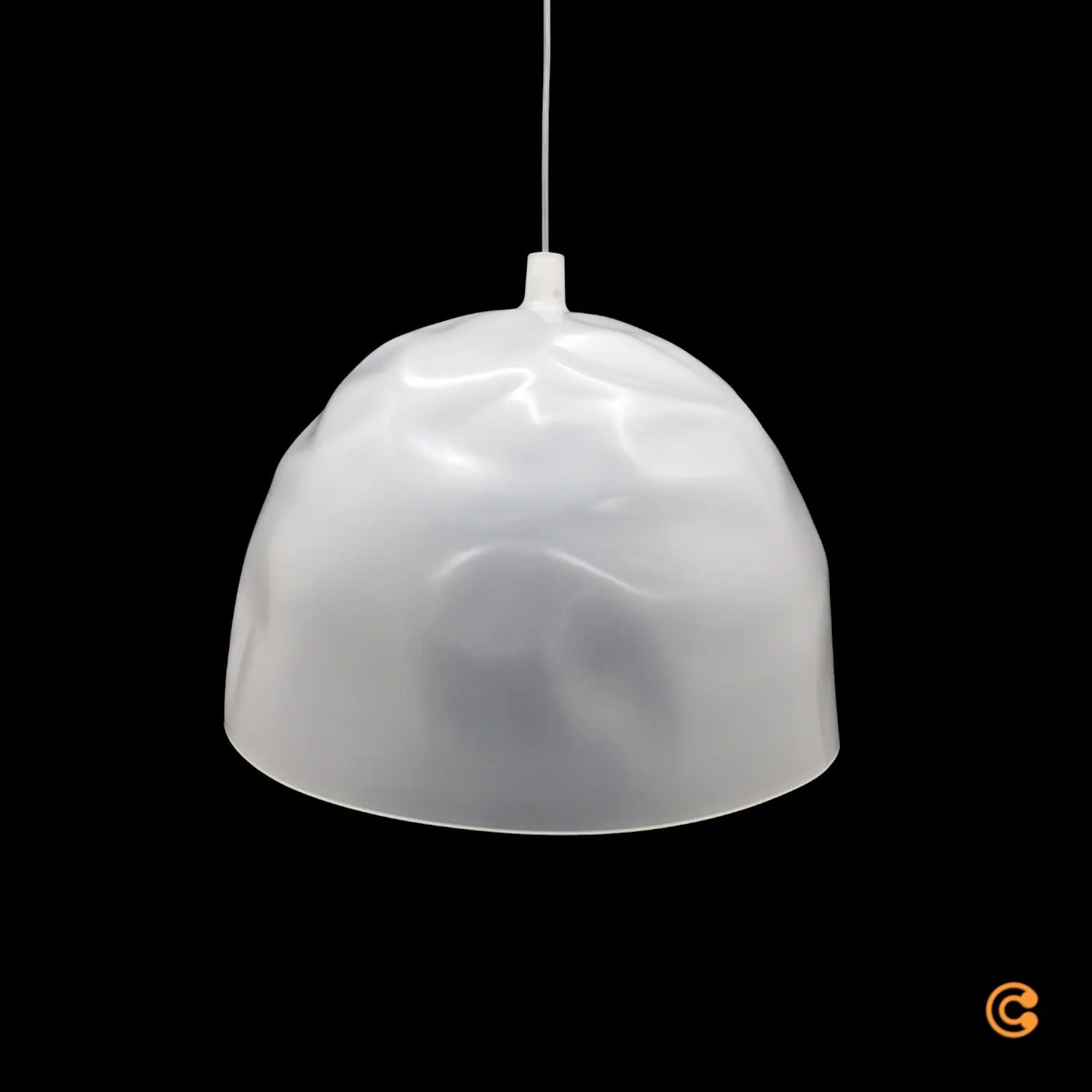B-Ware Foscarini Pendelleuchte Hängeleuchte Bump Weiß Lampe E27 Led ø 52 Cm Leuchte