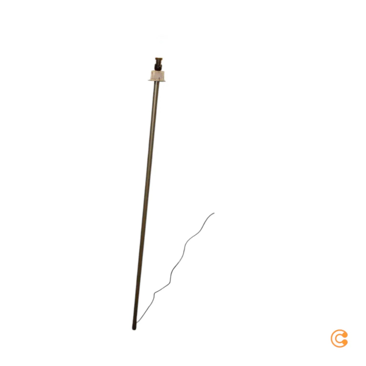 C-Ware Foscarini Stehlampe Stehleuchte Gem E27 Gold Weiß Glas Lampe Siehe Text/Foto