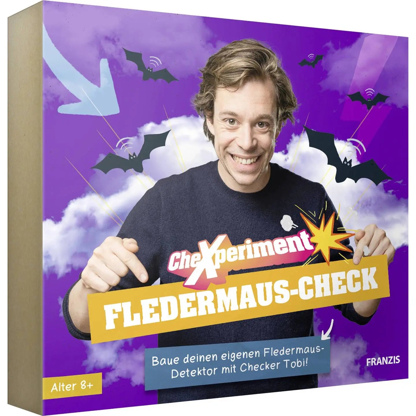 B-Ware Franzis Experimentierkasten Bausatz Set Fledermausdetektor Fledermaus Checker