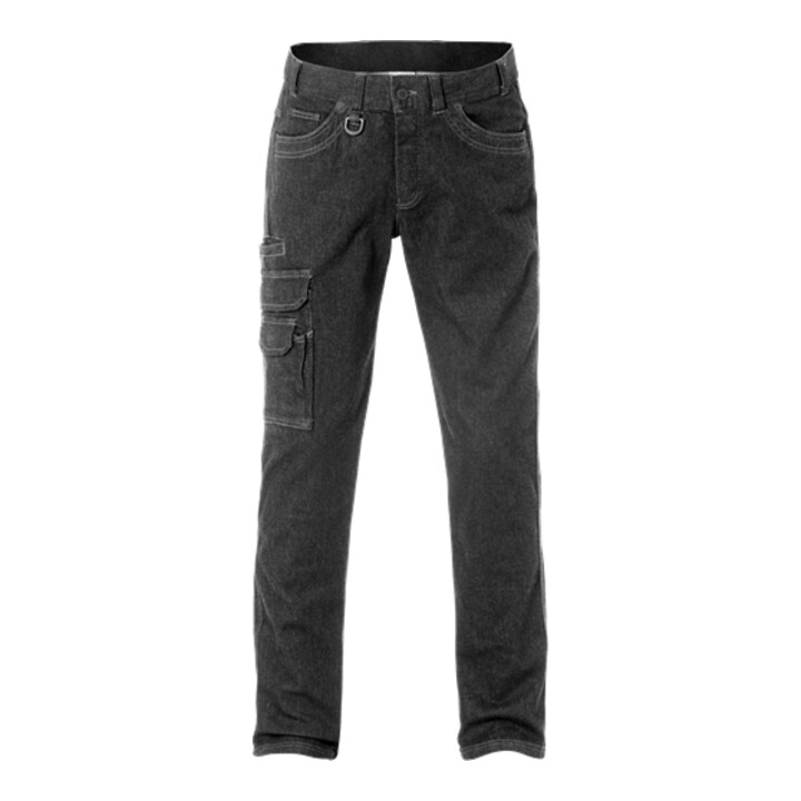 Fristads Service Stretch Jeans Hose Arbeitshose 2501 Dcs Größe C52 Schwarz B-Ware