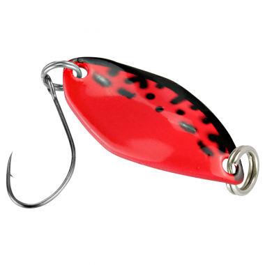 FTM Trout Spoon Fly (1,2 g, Schwarz/Rot)