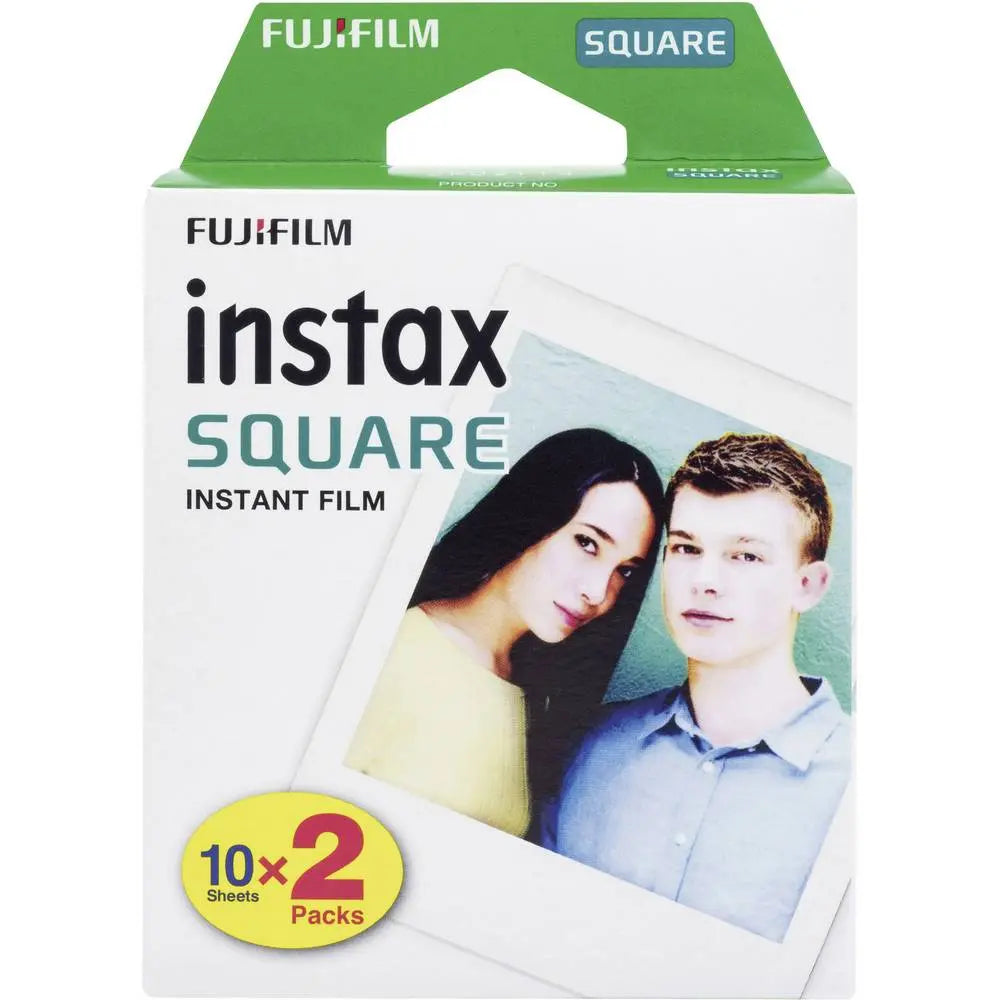 B-Ware Fujifilm Sofortbild Film Fotopapier Square Ww 2 Zubehör Instax Doppelpack 2 X 10