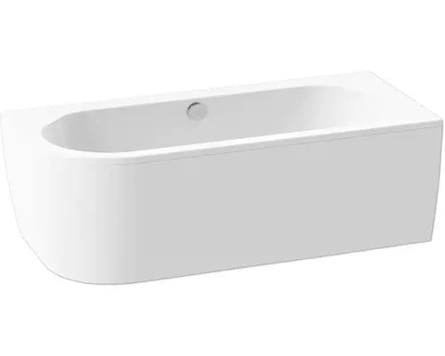 B-Ware Form&Style Eckwanne Rechts Badewanne 180x80cm Weiß Acrylwanne Badezimmer