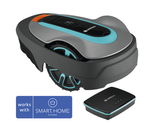 B-Ware Gardena Mähroboter Smart Sileno City Set 600 M² Rasenmäh Roboter Smart Home Ios