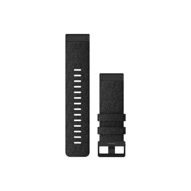 B-Ware Garmin Armband Wechselband Ersatzband Quick Fit Nylon 26 Mm Schwarz Grau Onesize