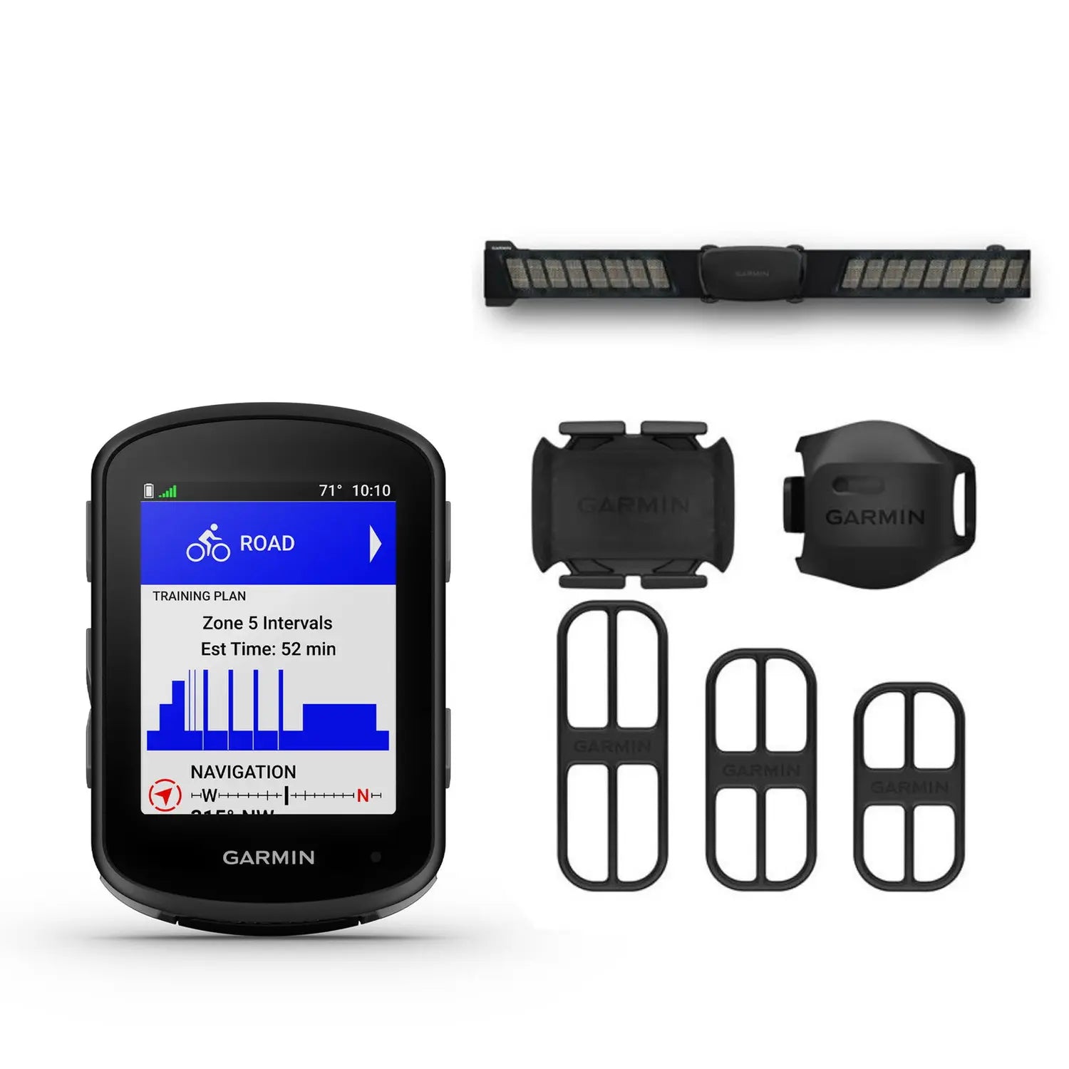 B-Ware Garmin Fahrradcomputer Tacho Edge 540 Gps Bundle Schwarz Geschwindigkeitssensor
