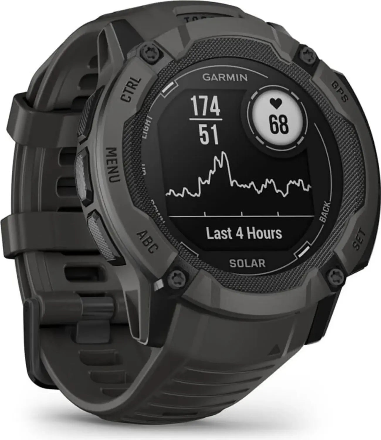 B-Ware Garmin Uhr Gps Smartwatch Armbanduhr Instinct 2 X Solar 50mm Onesize 64 Mb Grau