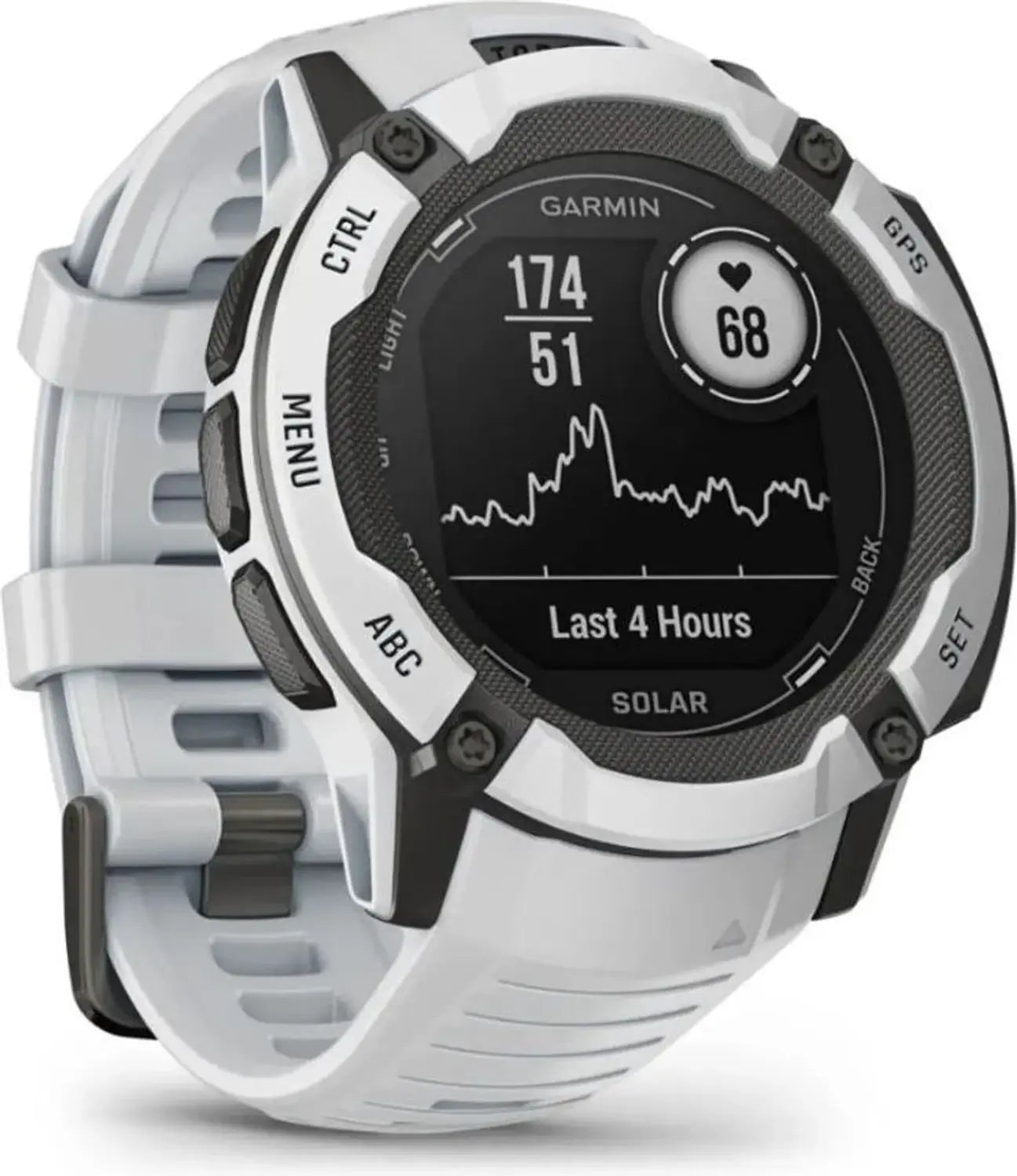 B-Ware Garmin Uhr Smartwatch Sportuhr Instinct 2 X Solar 50mm Weiß Gps Bluetooth Onesize