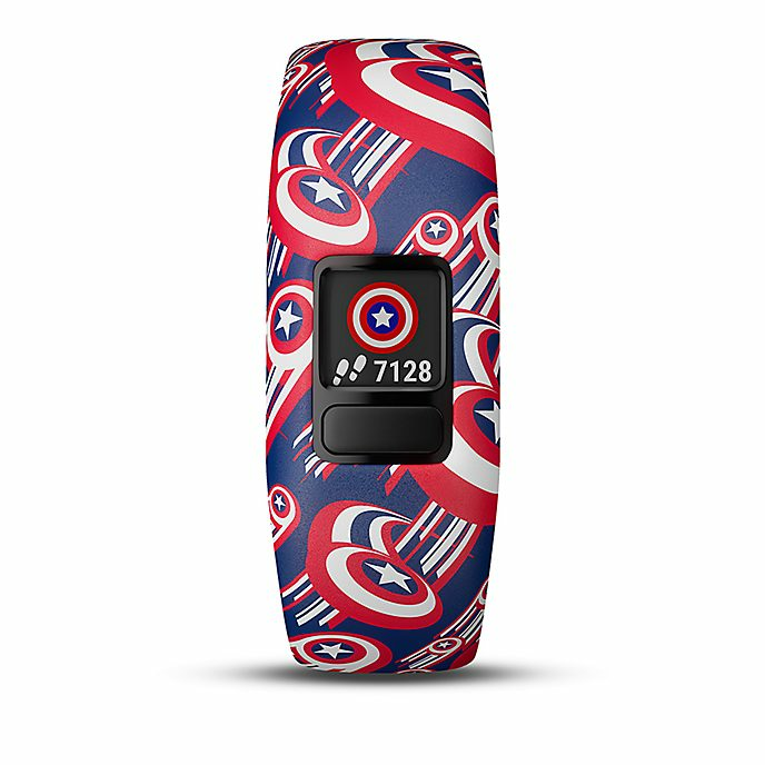 B-Ware Garmin Vívofit Jr. 2 Captain America Fitness Tracker Kinder Fitnessuhr Größe S