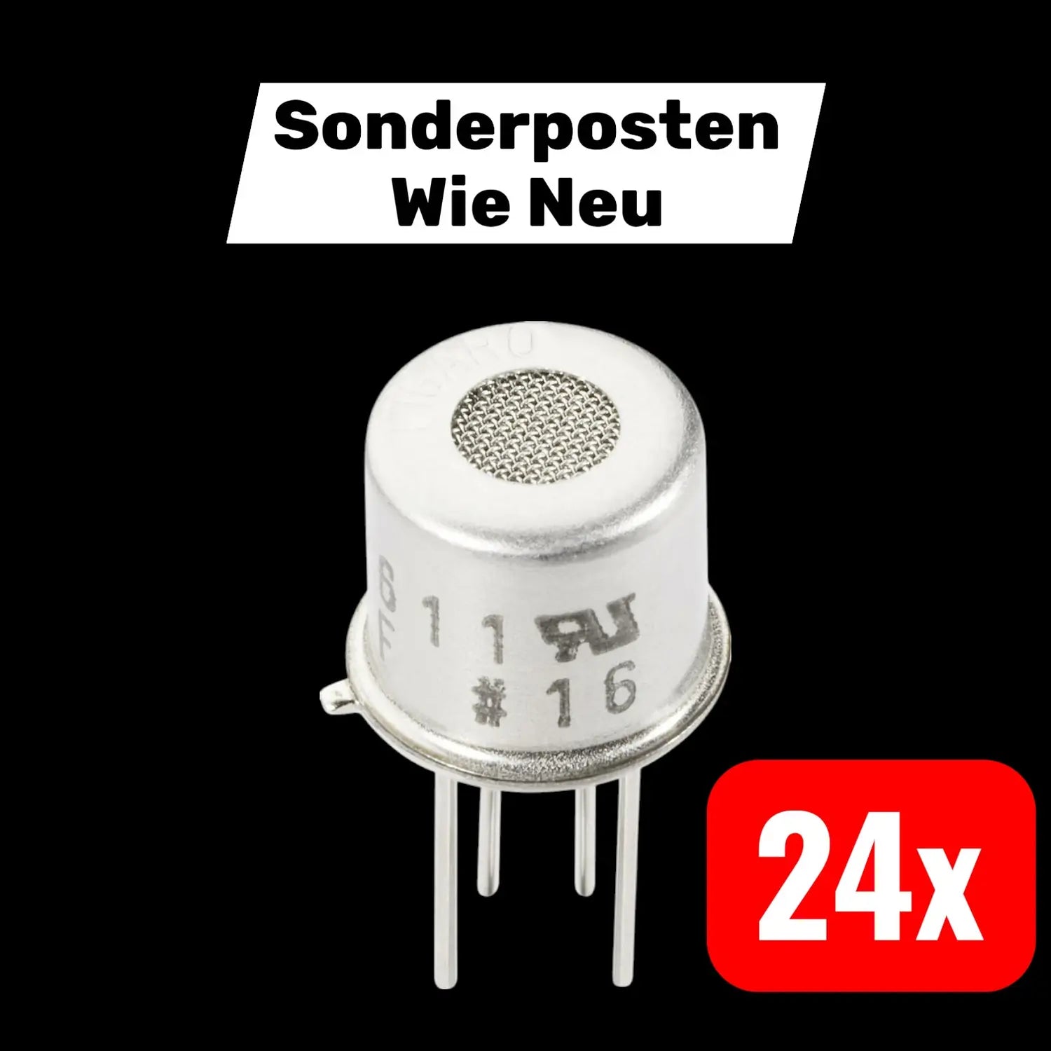 B-Ware Figaro Gas Sensor Sensor Modul Sensor Für Lp Gase Methan ø X H 9,2 Mm 24 Stück