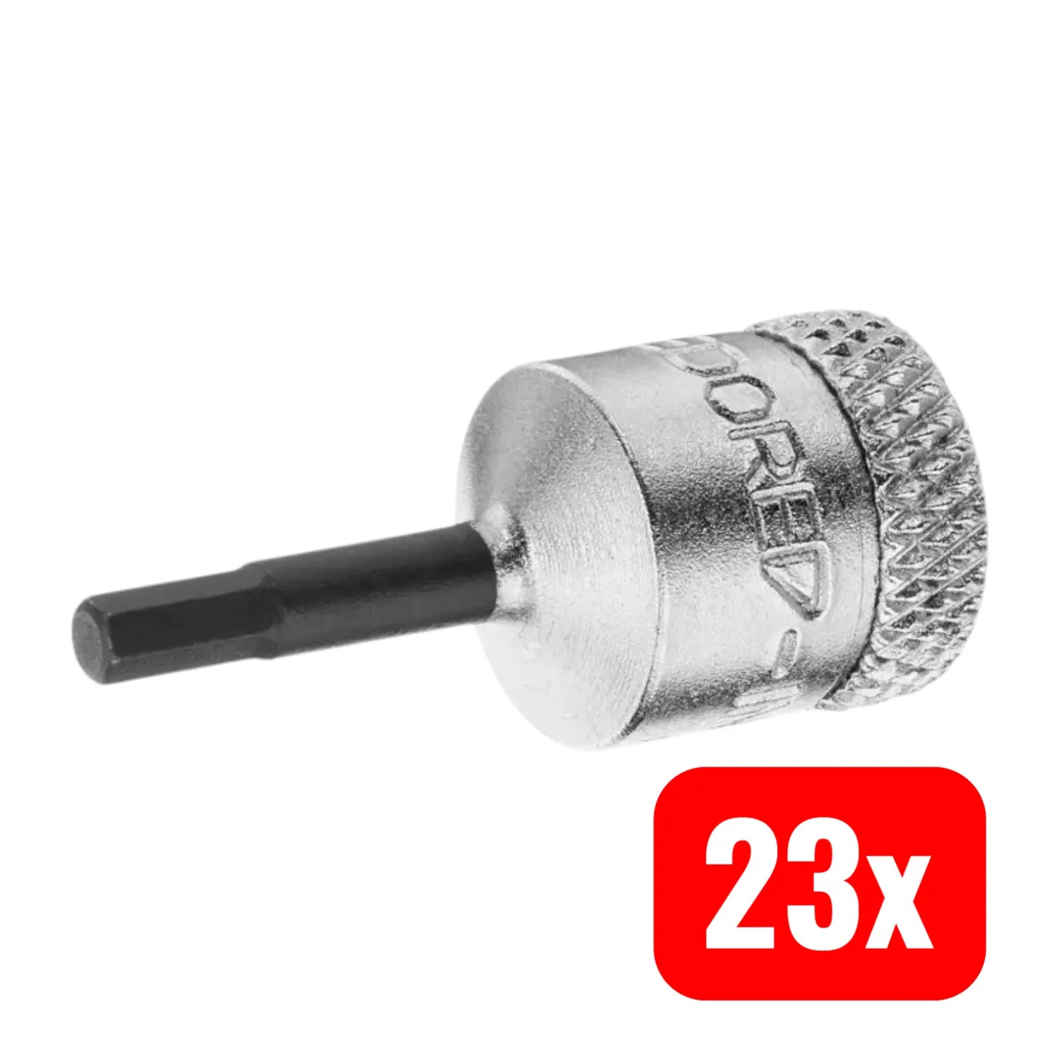 B-Ware Gedore Schraubendrehereinsatz Bit 1/4" Innen 6 Kant 5mm Cv Stahl 23 Stück