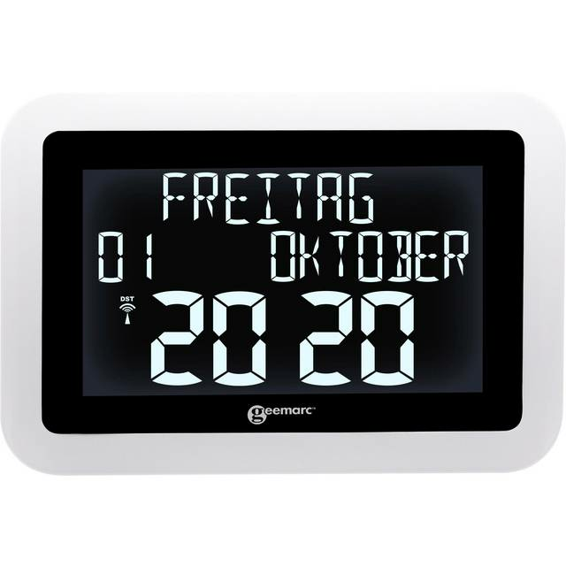 B-Ware Geemarc Viso15 Funkuhr Funkwecker Wecker Funk Ecker Funk Uhr