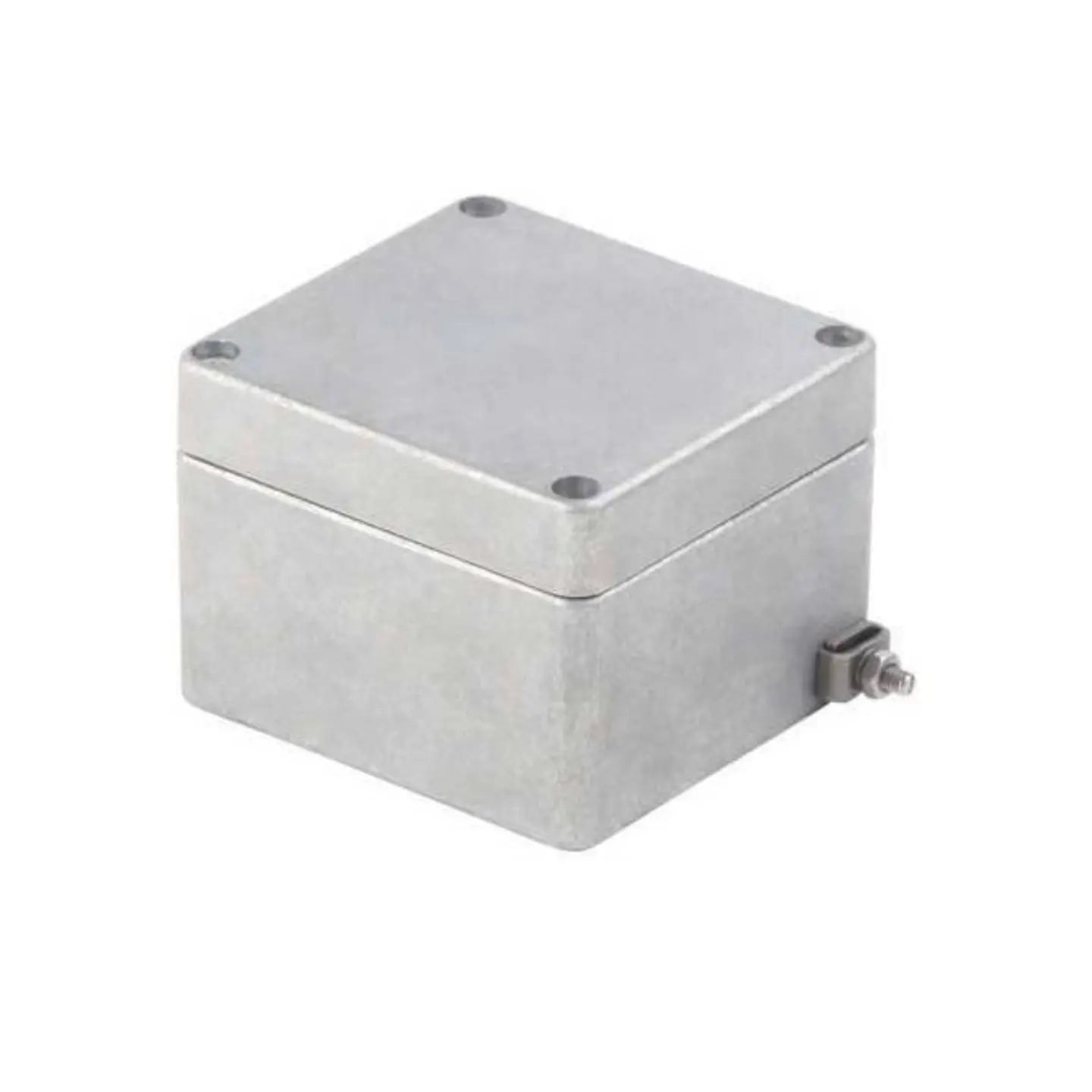 B-Ware Weidmüller Universalgehäuse Klemmkasten Klippon K11 Aluminium Silber 10 Stück