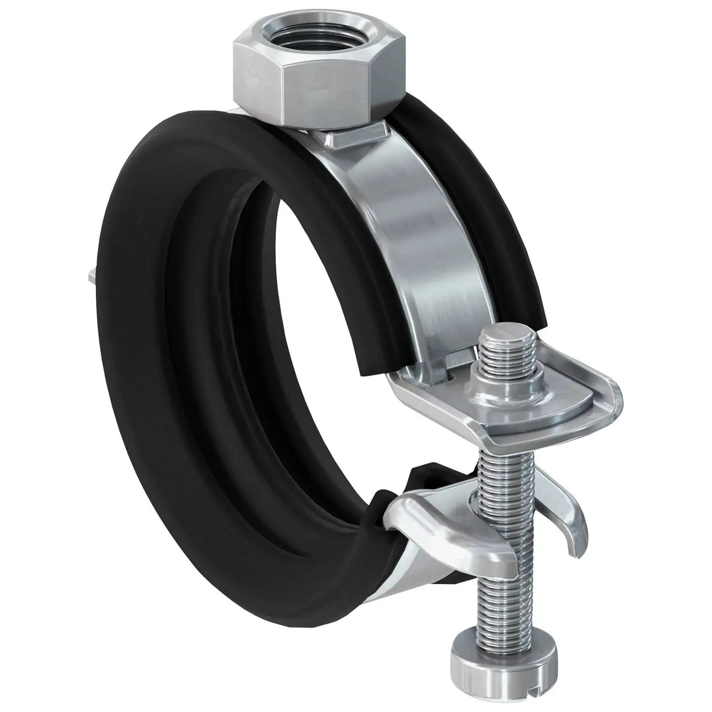 B-Ware Fischer Gelenkrohrschelle Rohrhalterung Schelle M8 Fgrs 46 52 Universal Stahl