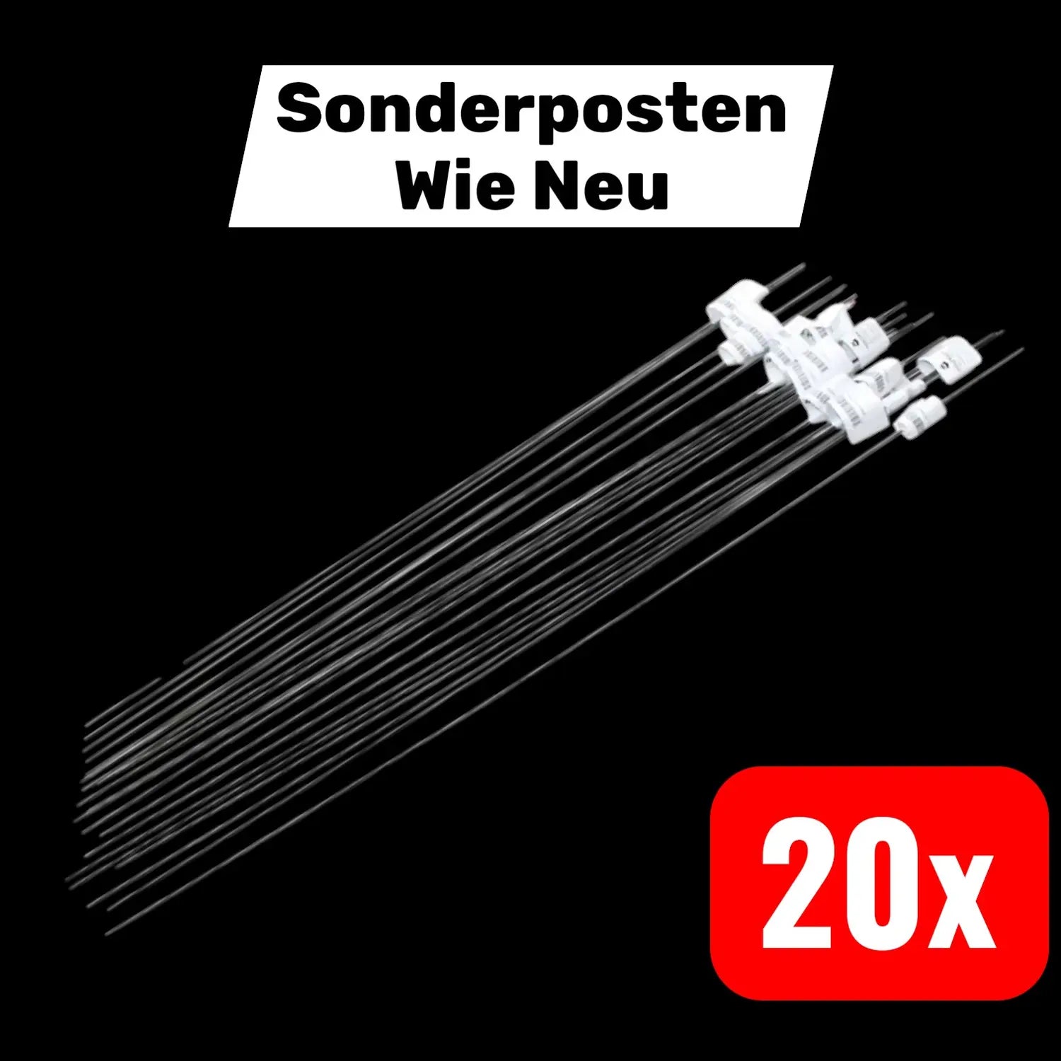 B-Ware Toolcraft 134686 Gewindestange Din975 Stahl Stab M3 1000 Mm Stahl 20 Stück