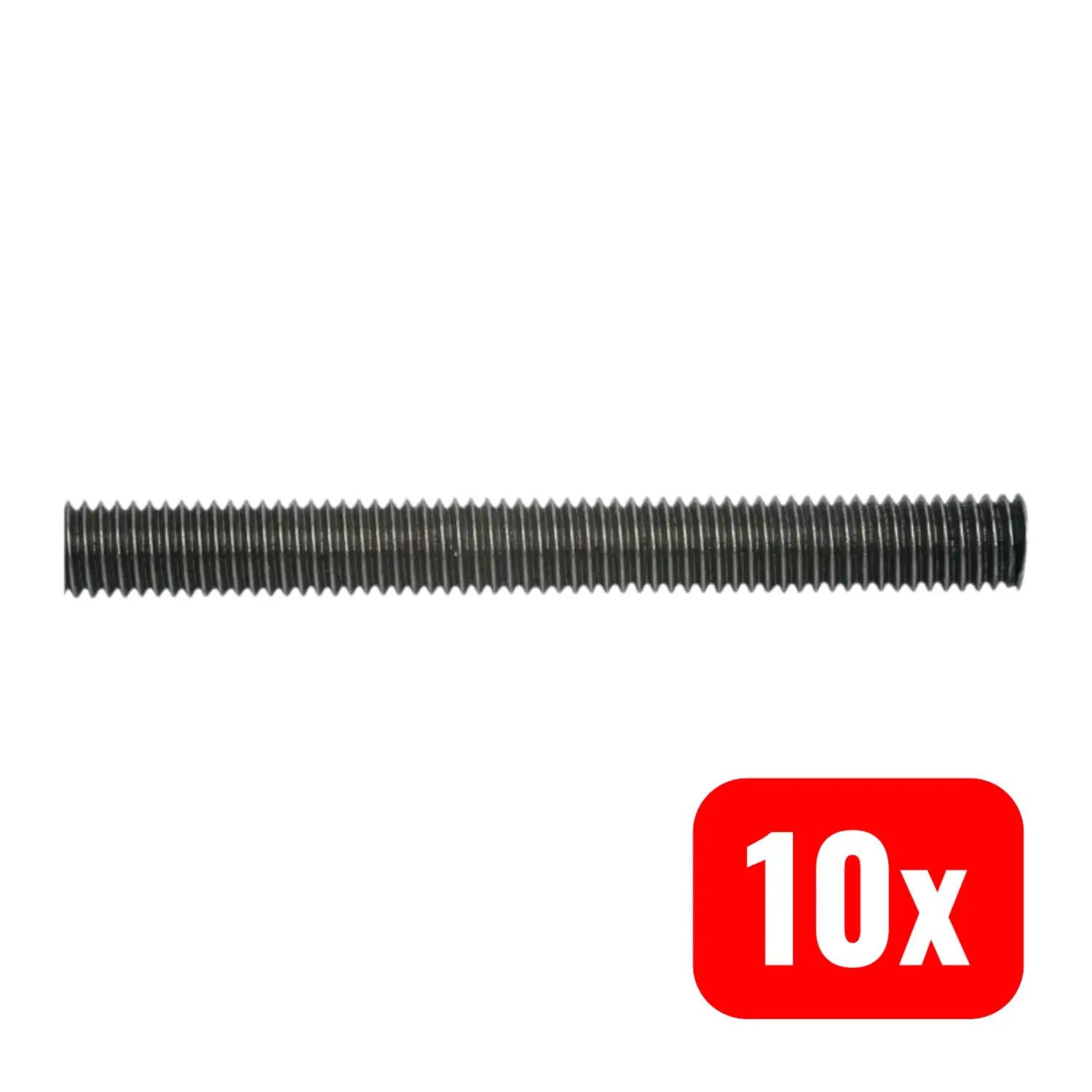 B-Ware Swg Gewindestange 8mm Schraubstange 954819 Edelstahl V2 A 1 M 10 Stück
