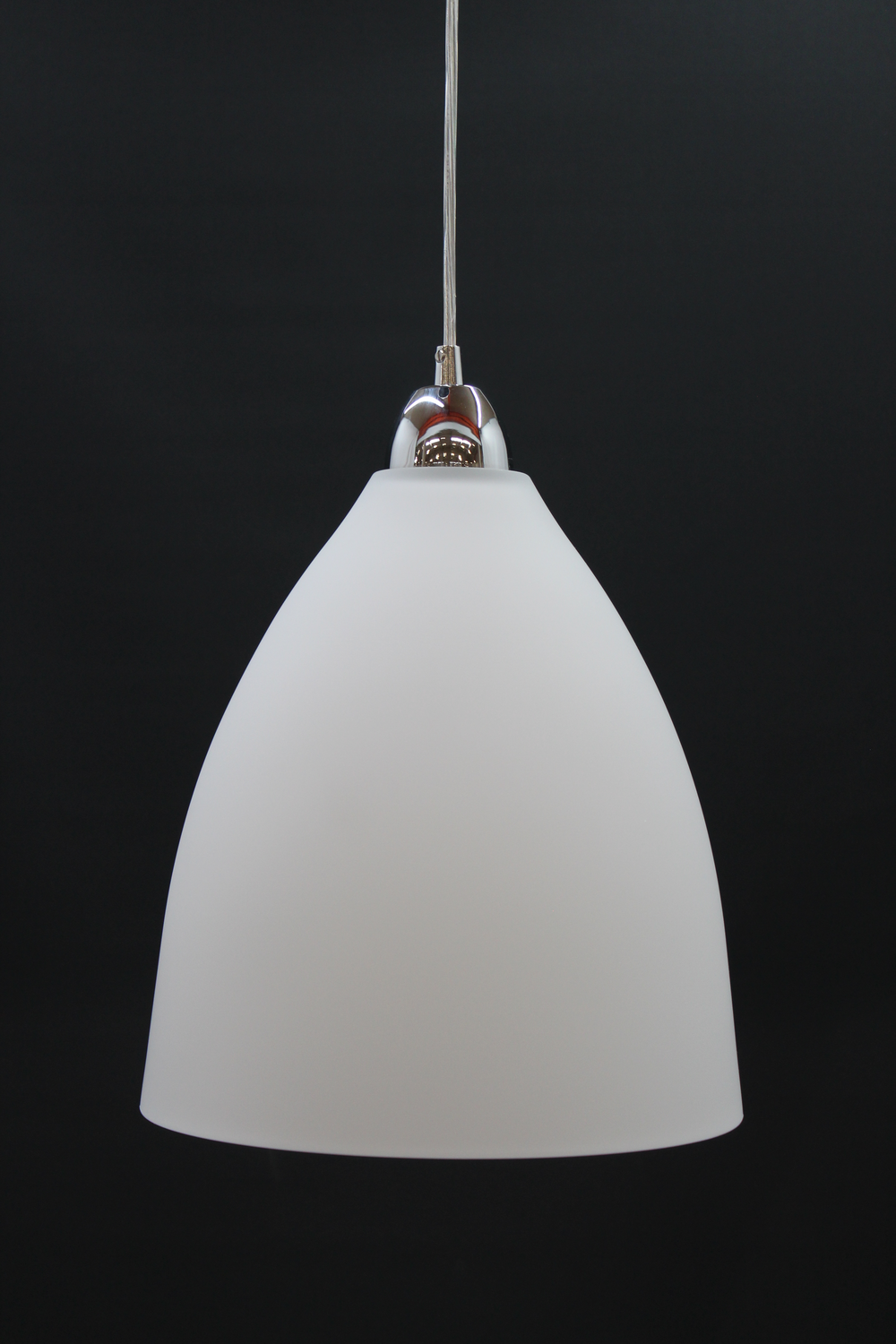 B-Ware Fabas Luce Glas Hängeleuchte Hängeleuchte Lampe Leuchte Provenza 27cm Weiß 75 W E